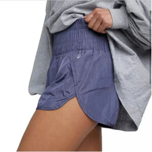 Free People FP Movement The Way Home Shorts Purple Size Medium Deep Sea